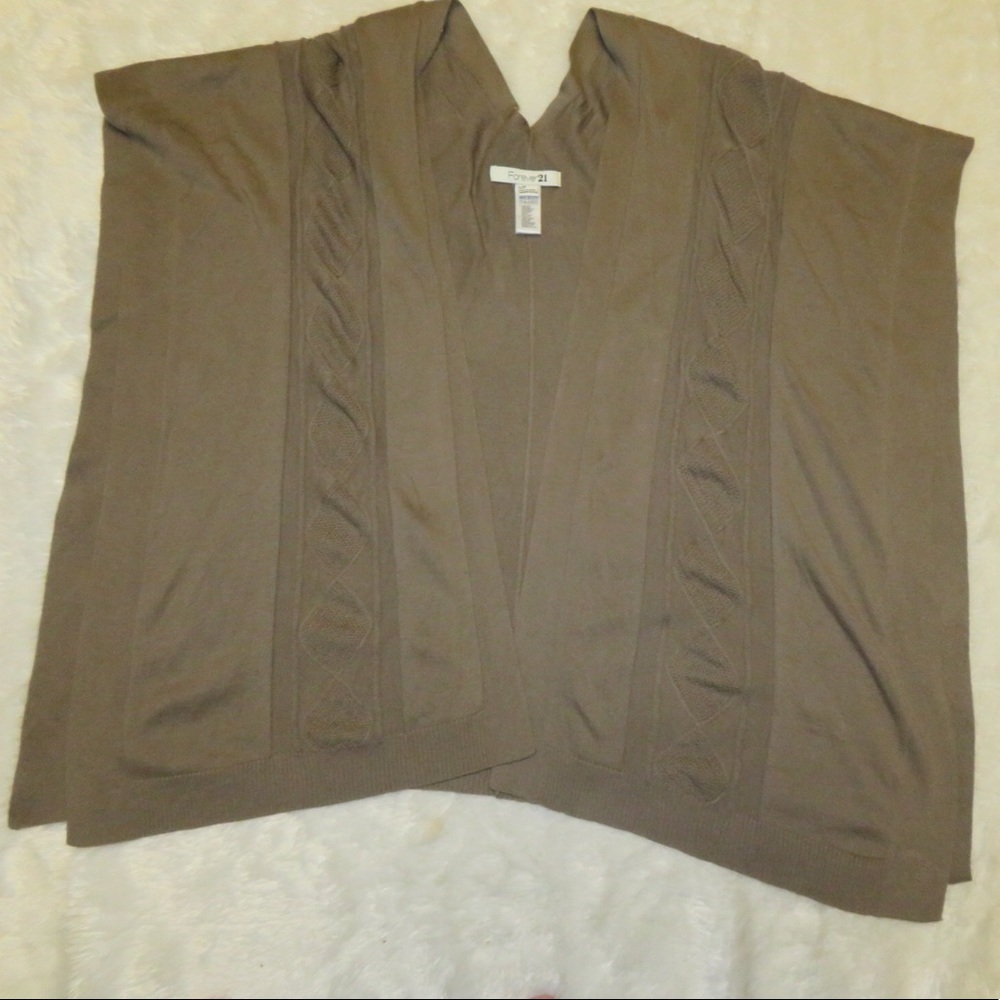 Brown Forever 21 Sweater